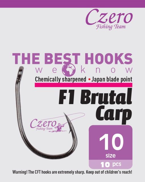 F1 Brutal Carp 10, 10 db/csomag