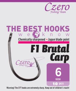 F1 Brutal Carp 6, 10 db/csomag