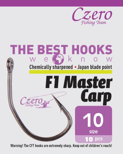 F1 Master Carp 10, 10 db/csomag