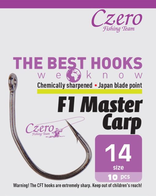 F1 Master Carp 14, 10 db/csomag