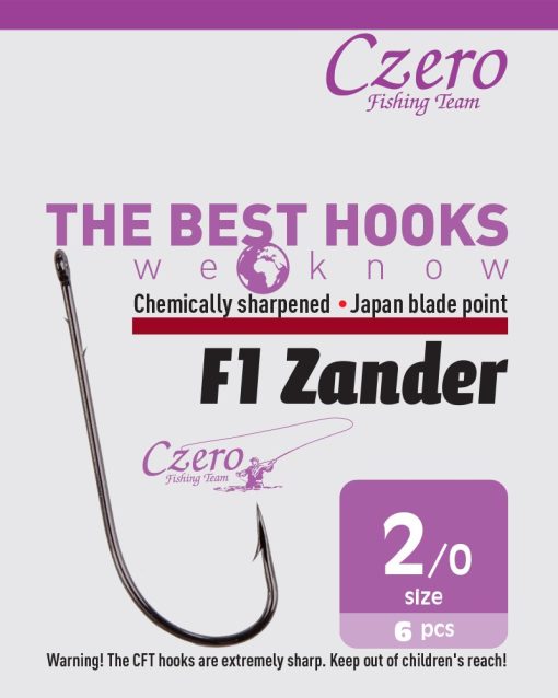 F1 Zander 2/0, 6 db/csomag