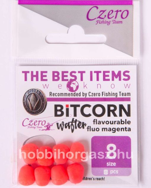 Bitcorn wafter falvourable fluo magenta 8 mm, 8 db/csomag