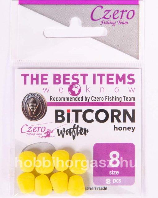 Bitcorn wafter honey 8 mm, 8 db/csomag