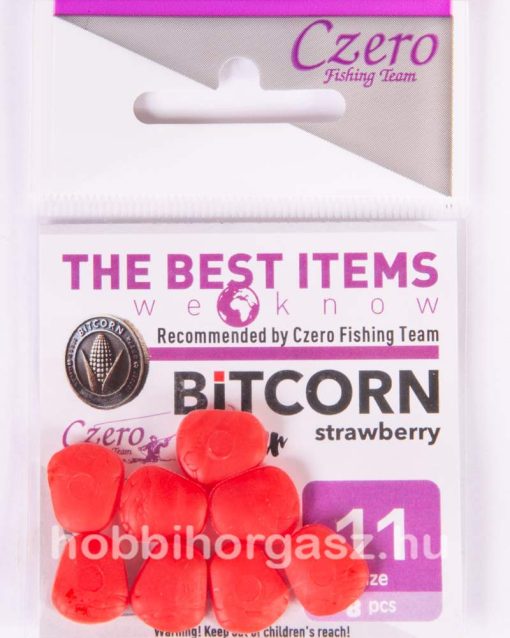 Bitcorn wafter strawberry 11 mm, 8 db/csomag