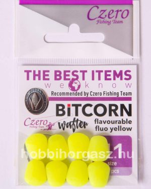 Bitcorn wafter falvourable yellow 11 mm, 8 db/csomag